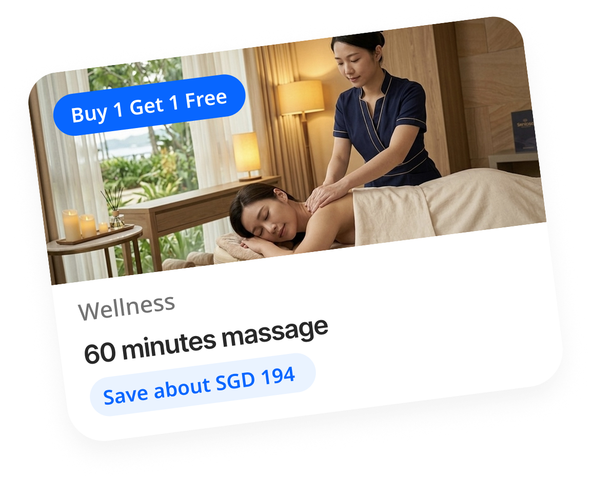 60 minutes massage - Wellness, save about AED 300